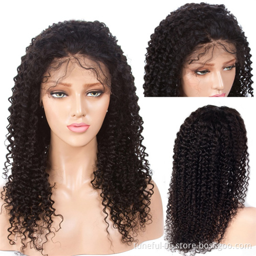 13x4 transparent lace frontal wigs human hair lace front brazilian raw virgin cuticle aligned hair human wig for black women